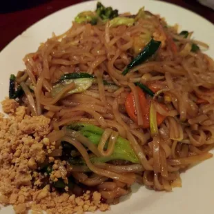Pad Thai with Mixed Vegetables