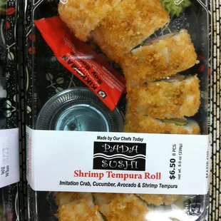 All time Favorite, shrimp tempura roll!