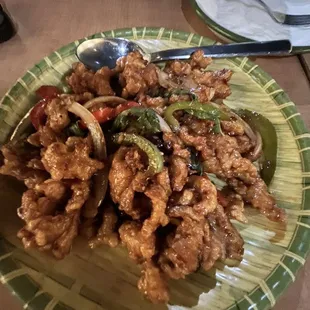 Crispy Basil Chicken