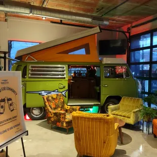 side view of the VW bus