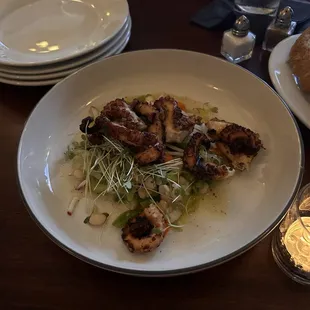 Grilled Baby Octopus