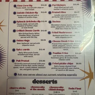 App menu
