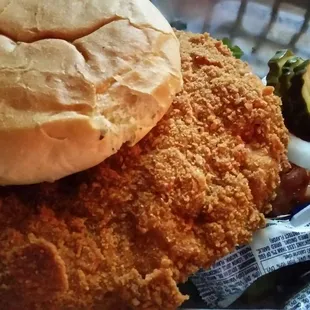 Pork Tenderloin Sandwich