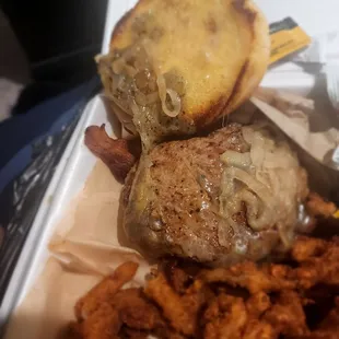 Dublin snot surprise burger!