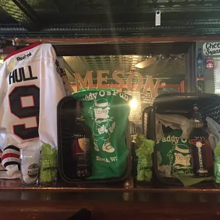 Great raffle prizes for our half way to st Patrick's day party!