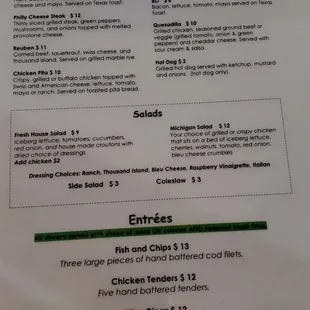 Menu 11/2022