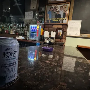 As designated driver, enjoying a zero beverage at Paddy's Old City Pub