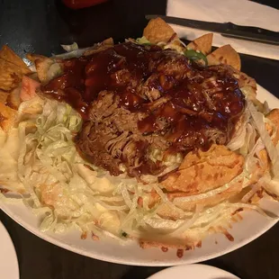 Nachos with Pulled Pork