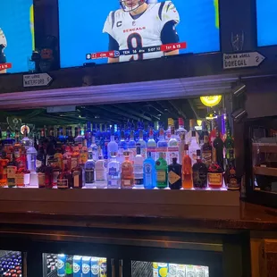 Irish bar with lots of TVs