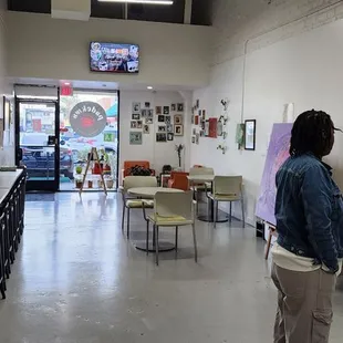 lobby area