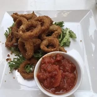 Fried calamari