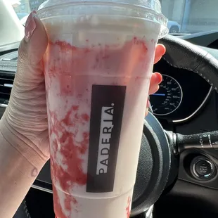 Strawberry Horchata