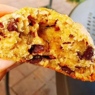 Chocolate Walnut Cookie. The middle part is the best part of the cookie.