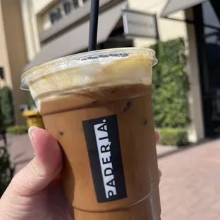 Hazelnut Iced Coffee