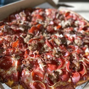 Specialty Meat Lovers Pizza