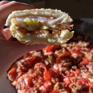 Italian sub guts