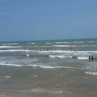Soft sand and warm water