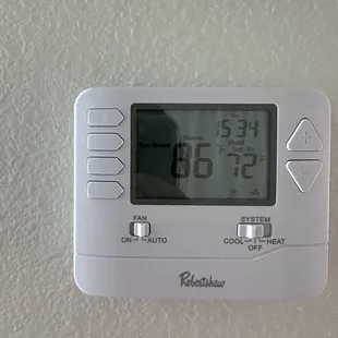 Temp in house kept climbing with no relief