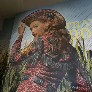 Decor by check in counter.