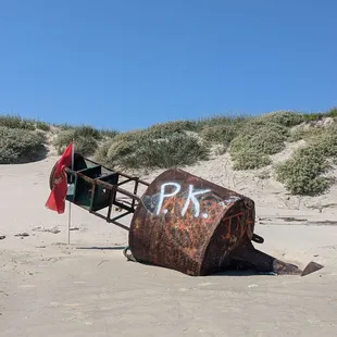 Old Bouy washed up from places unknown