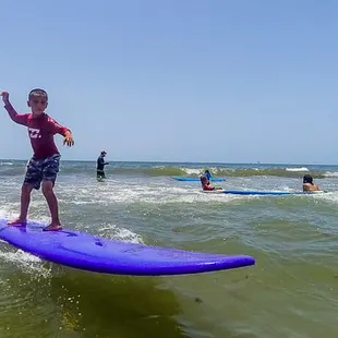 Surfing, kids, Padre Island, Corpus Christi, Texas, TX