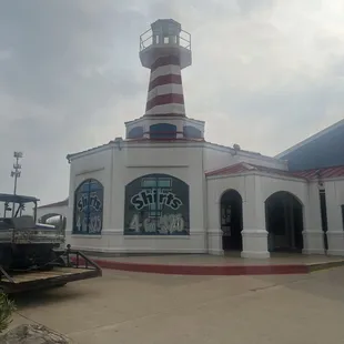 Front of store