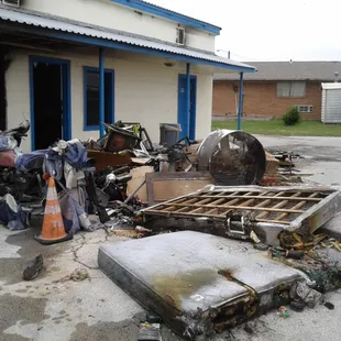 3 Months after the fire..