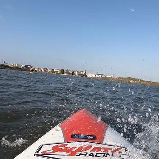 Just making some wake!