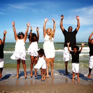 Family Portraits on The Beach