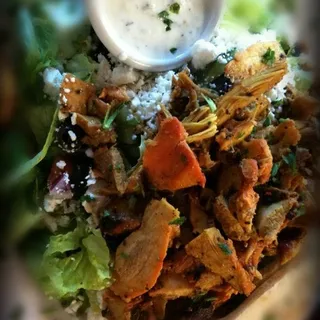 Chicken Gyro Salad