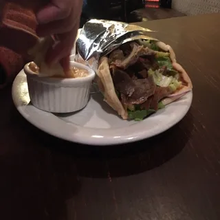 Lamb Gyro Sandwich