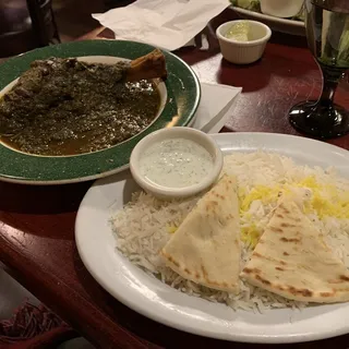 Ghormeh Sabzi Plate