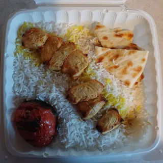 Chicken Kabob Plate