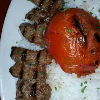 Chelo Kabob Barg Plate