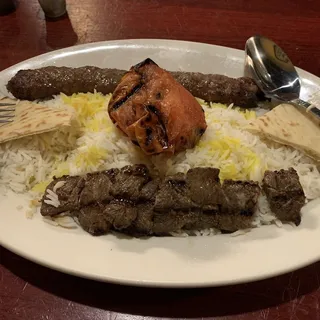 Combination Kabob Plate