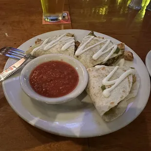 Chicken Quesadilla