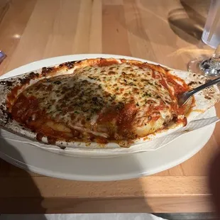 Lasagna was yummy!