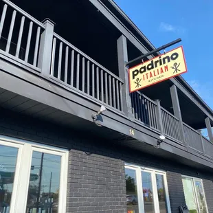 Front sign