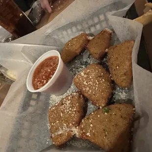 Mozzarella Triangles