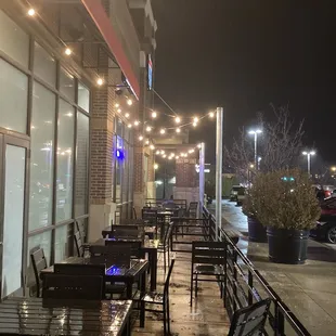 Indoor and Outdoor Seating