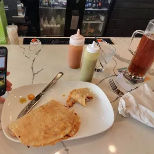 Quesadia with chicken