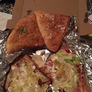 Ordered a wedge and a sub tonight from Padrone's. This was my wedge. Nice brown lettuce.