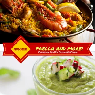 Paella &amp; Gaspacho