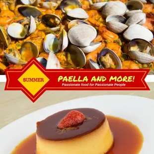 Paella &amp; Flan
