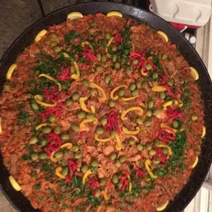 All meat paella. Delish!