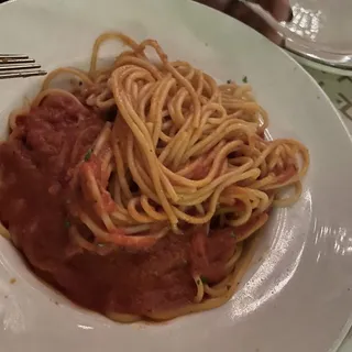 Spaghetti Marinara Pasta Dish