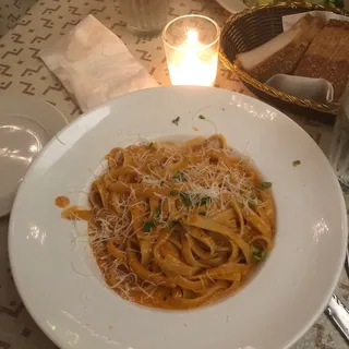 Fettuccini Aurora Pasta Dish