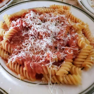 Fusilli Amatriciana Pasta Dish