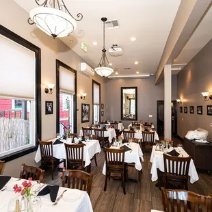 the dining room