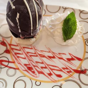 dessert, food